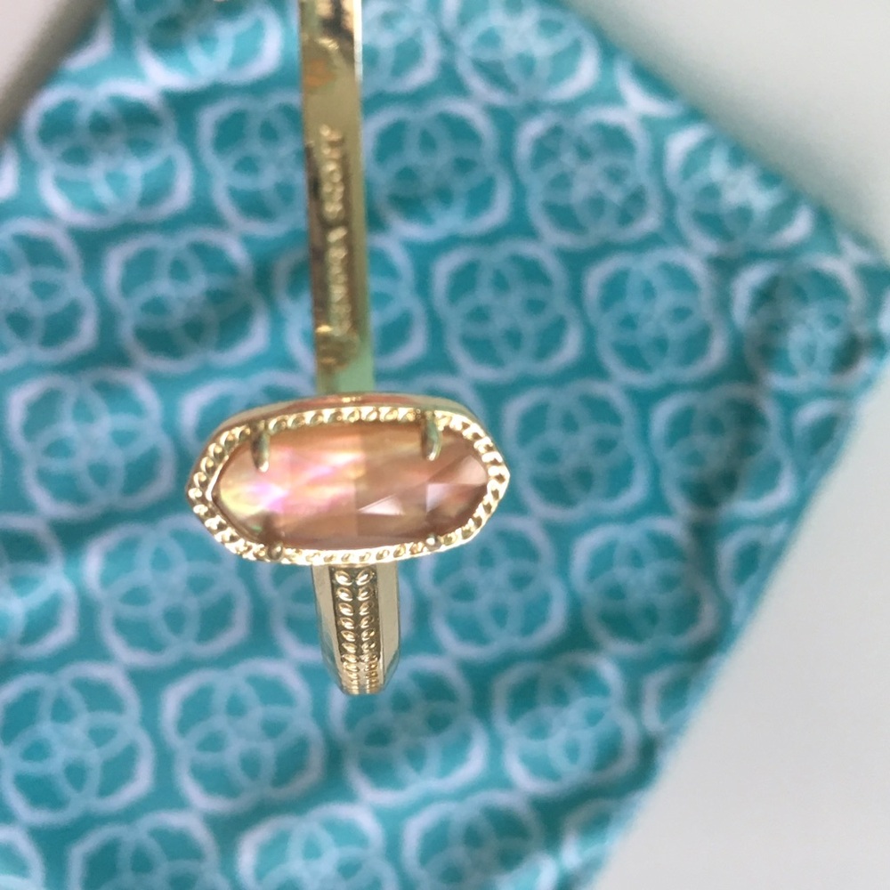 Kendra Scott Gold and Pink Bracelet